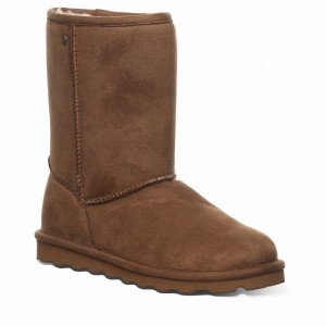 Μποτεσ Bearpaw Elle Short Vegan γυναικεια καφε | TOZ4859TA