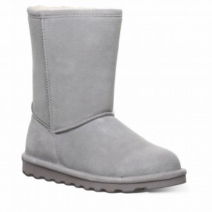 Μποτεσ Bearpaw Elle Short γυναικεια γκρι | QKW7178FJ