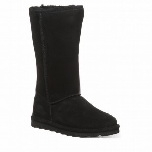 Μποτεσ Bearpaw Elle Tall Wide γυναικεια μαυρα | ZKQ7672ZB