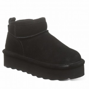 Μποτεσ Bearpaw Retro Shorty Youth παιδικα μαυρα | UWK2593YK