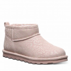 Μποτεσ Bearpaw Shorty Exotic γυναικεια ροζ | WFL3955TJ