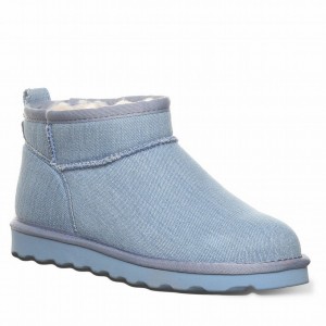 Μποτεσ Bearpaw Shorty Vegan γυναικεια μπλε | WLG8548YU