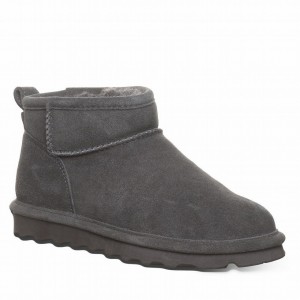 Μποτεσ Bearpaw Shorty Wide γυναικεια γκρι | SEX530KH