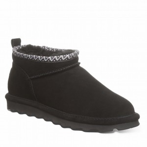 Μποτεσ Bearpaw Super Shorty Deco γυναικεια μαυρα | KRL8469UY