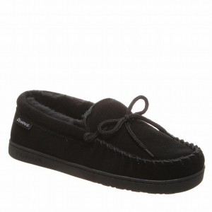 loafers Bearpaw Moc II Wide ανδρικα μαυρα | HRB9341JW