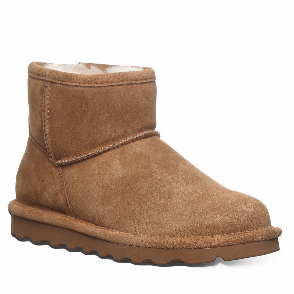 Μποτεσ Bearpaw Alyssa Wide γυναικεια καφε | KOJ4220GM