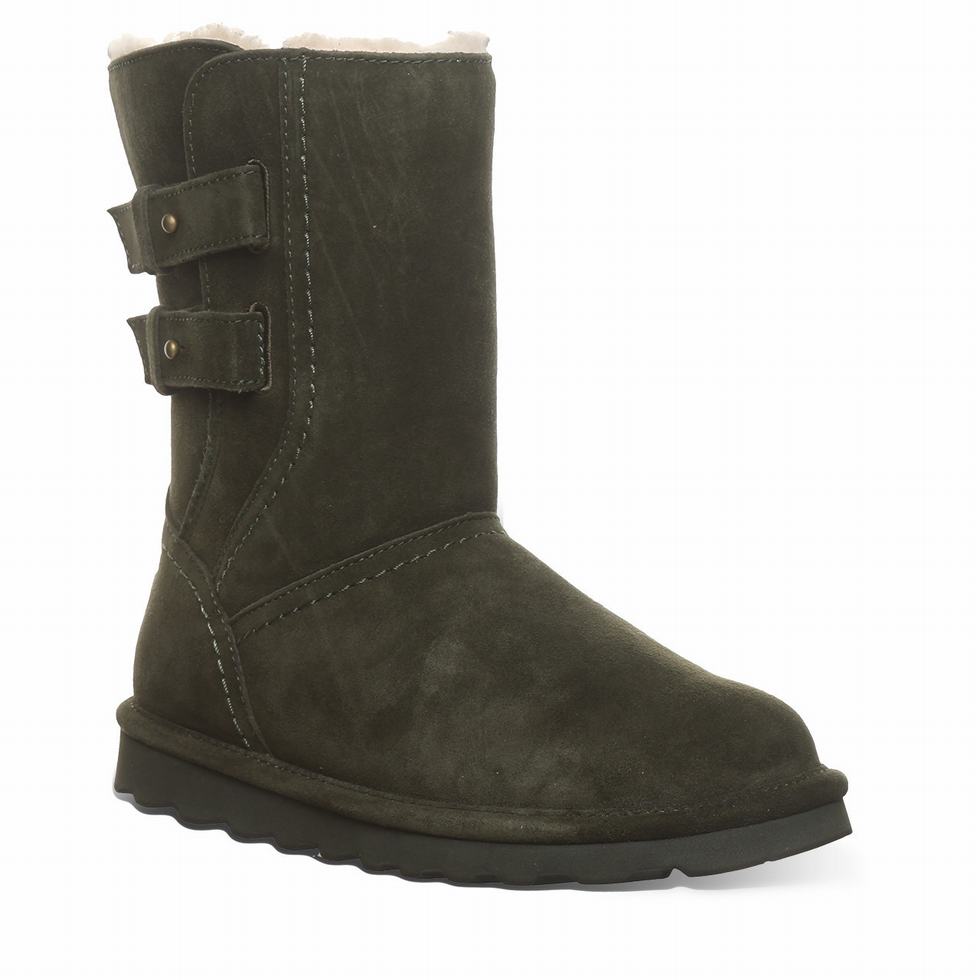 Μποτεσ Bearpaw Aurelia γυναικεια πρασινο | PIN4291HK