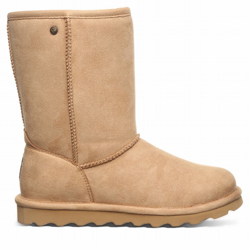 Μποτεσ Bearpaw Elle Short Vegan γυναικεια καφε | QMY7187II