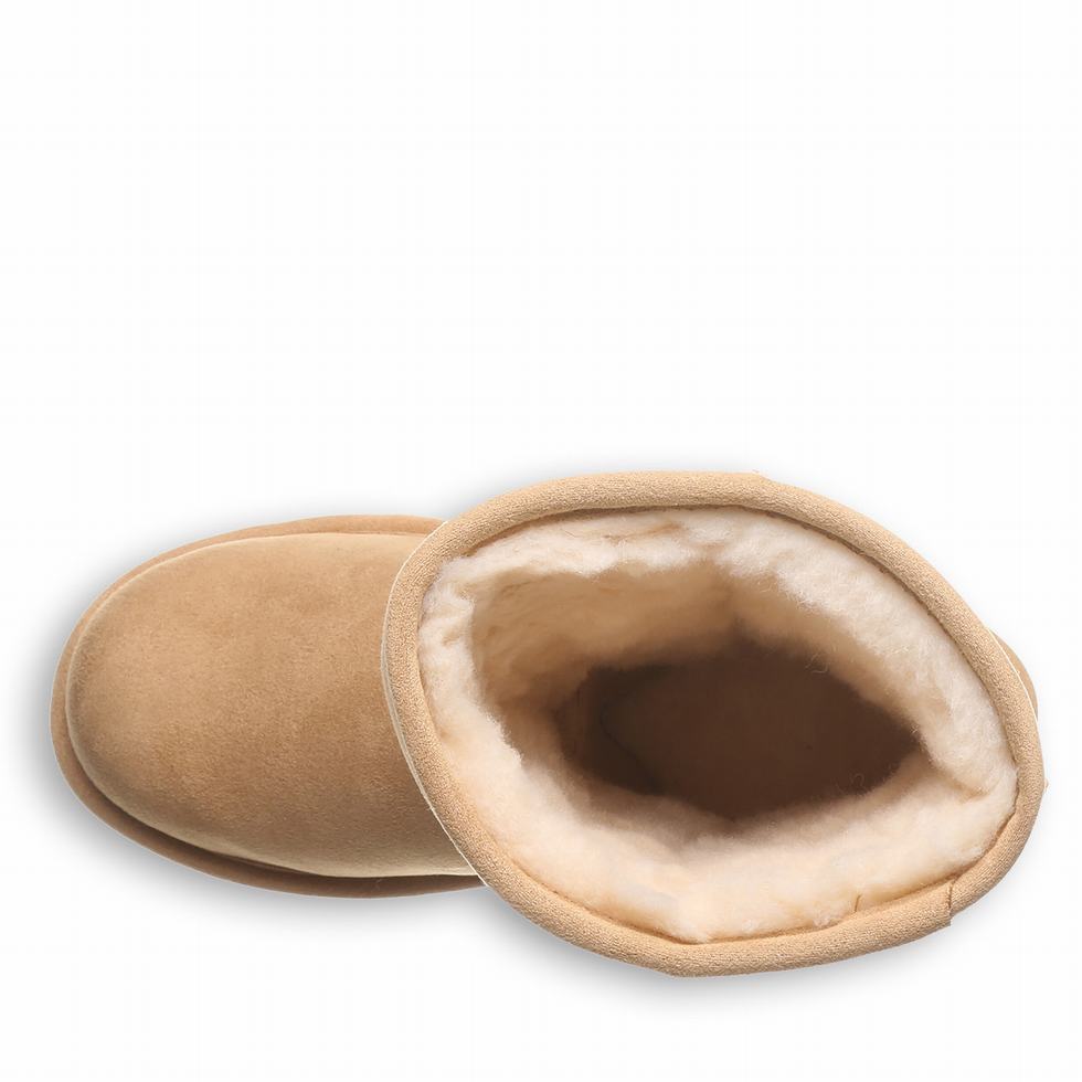 Μποτεσ Bearpaw Elle Short Vegan γυναικεια καφε | QMY7187II