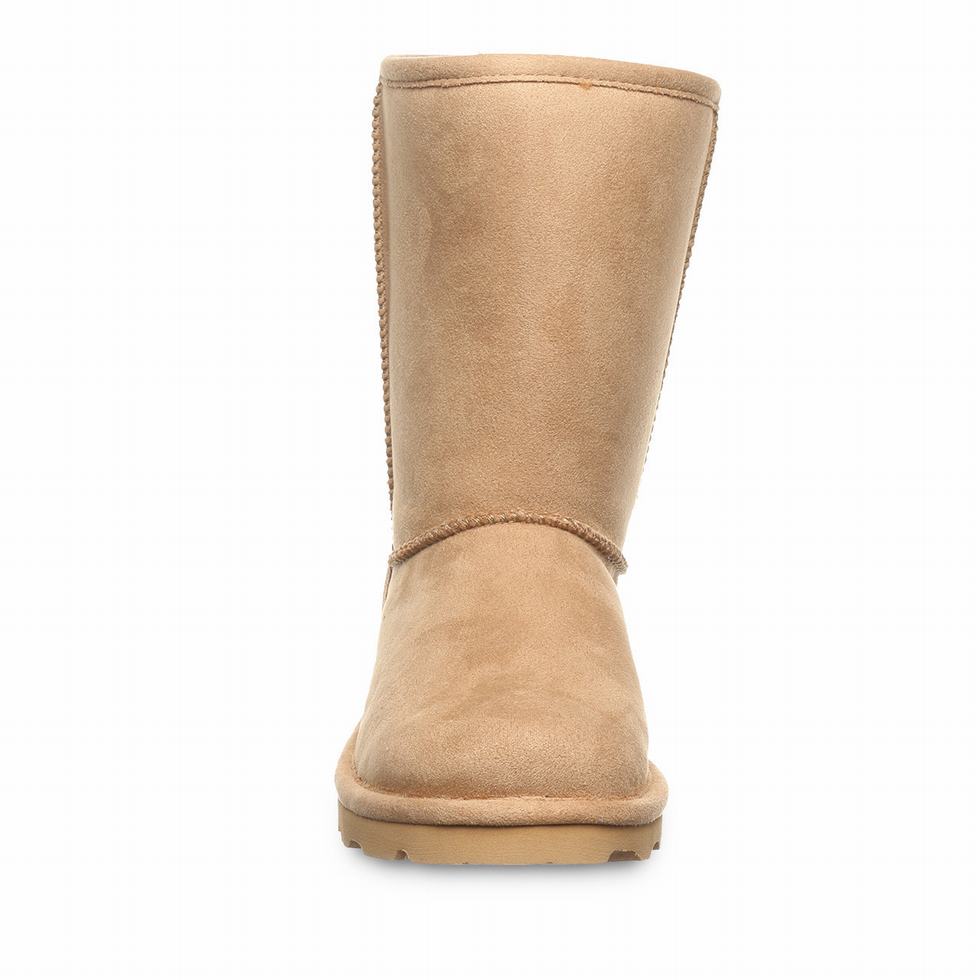 Μποτεσ Bearpaw Elle Short Vegan γυναικεια καφε | QMY7187II