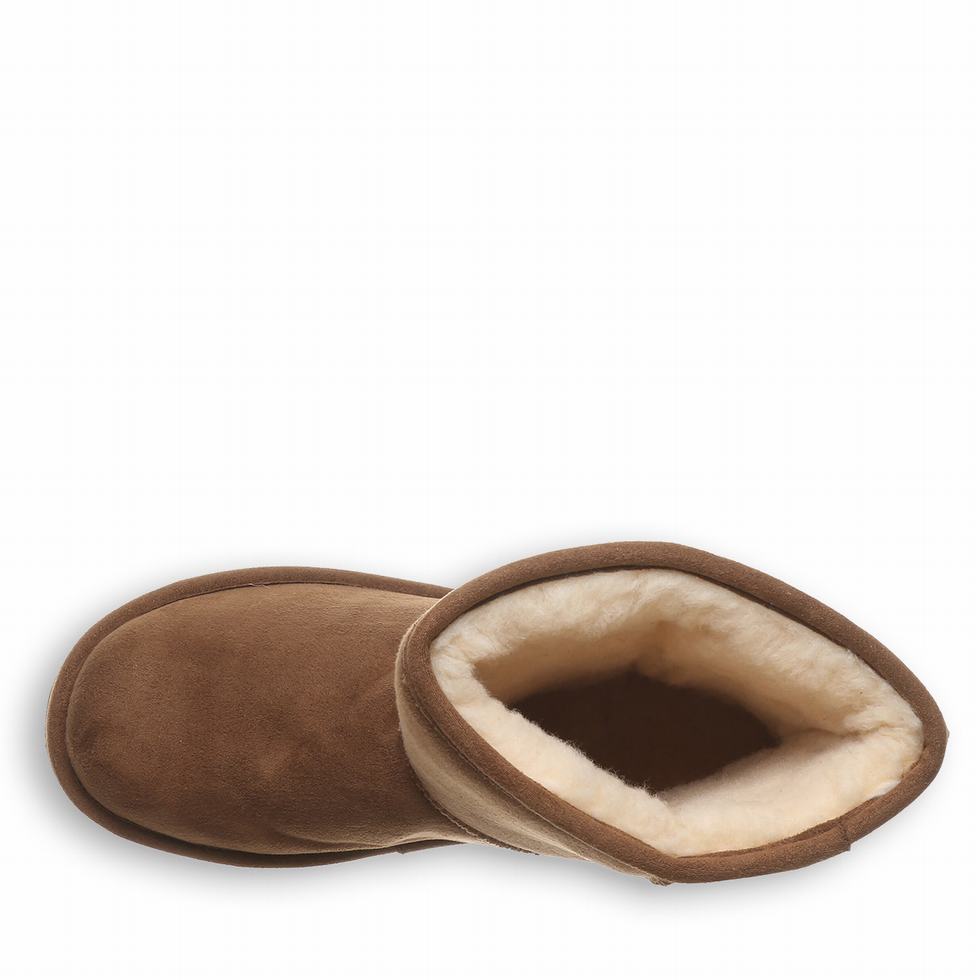 Μποτεσ Bearpaw Elle Short Vegan γυναικεια καφε | TOZ4859TA