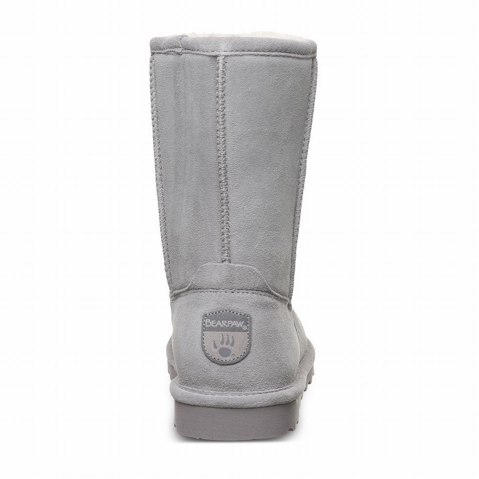 Μποτεσ Bearpaw Elle Short Wide γυναικεια γκρι | ATE7077EK