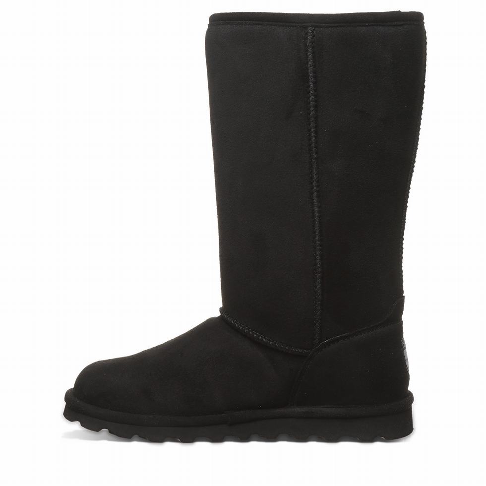 Μποτεσ Bearpaw Elle Tall Vegan γυναικεια μαυρα | CFB8560PE