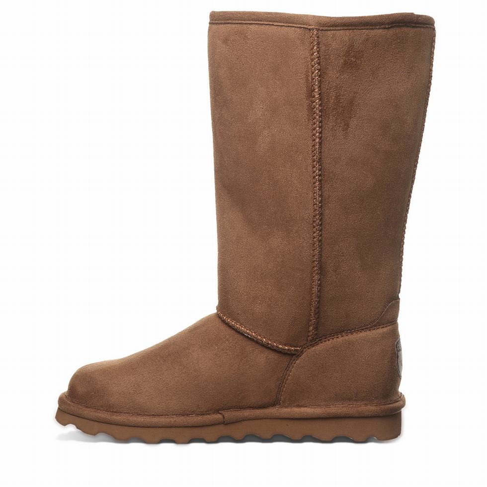 Μποτεσ Bearpaw Elle Tall Vegan γυναικεια καφε | MRG943QH