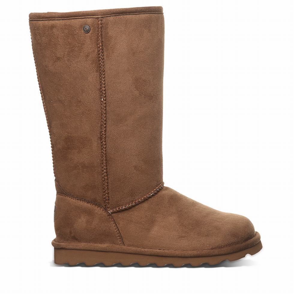 Μποτεσ Bearpaw Elle Tall Vegan γυναικεια καφε | MRG943QH