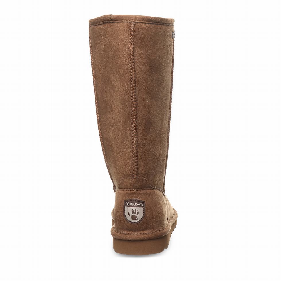 Μποτεσ Bearpaw Elle Tall Vegan γυναικεια καφε | MRG943QH