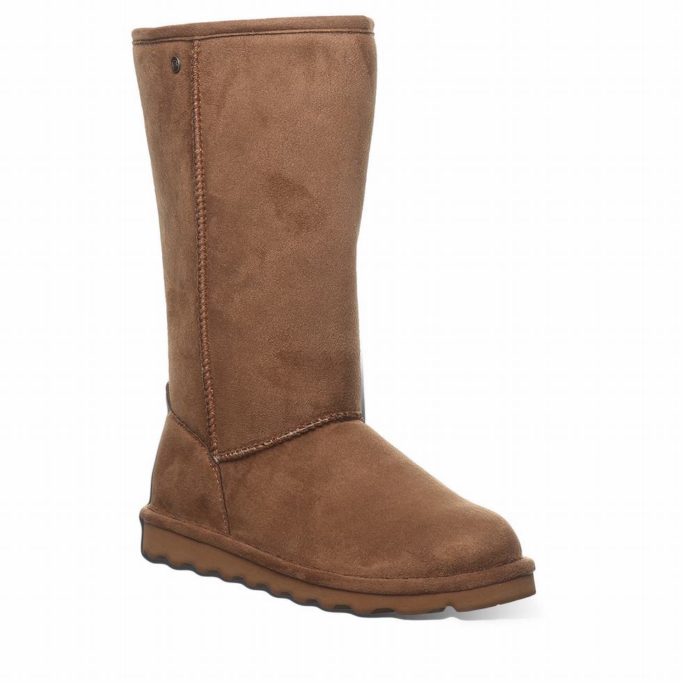 Μποτεσ Bearpaw Elle Tall Vegan γυναικεια καφε | MRG943QH