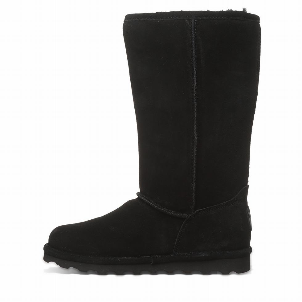 Μποτεσ Bearpaw Elle Tall Wide γυναικεια μαυρα | ZKQ7672ZB