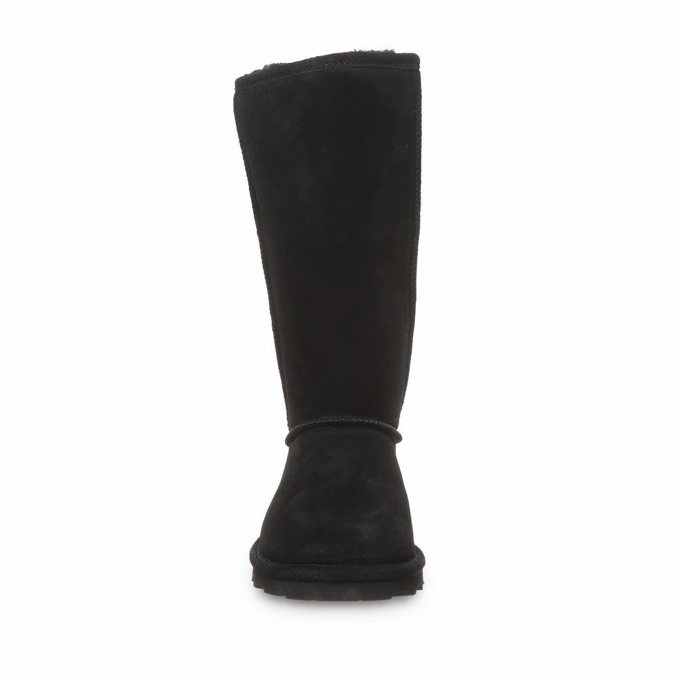 Μποτεσ Bearpaw Elle Tall Wide γυναικεια μαυρα | ZKQ7672ZB