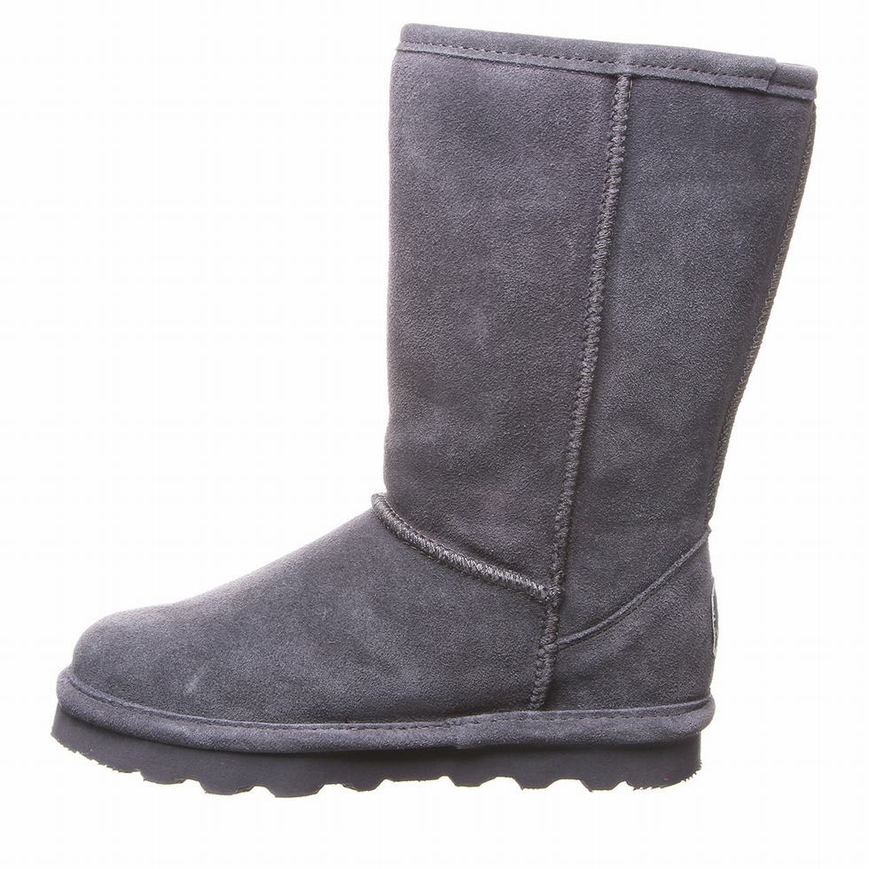 Μποτεσ Bearpaw Elle Tall Youth παιδικα μαυρα | ORD8756UO