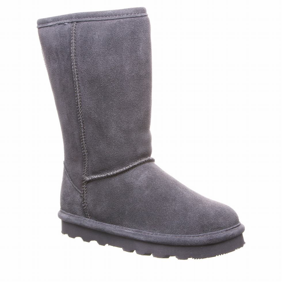 Μποτεσ Bearpaw Elle Tall Youth παιδικα μαυρα | ORD8756UO