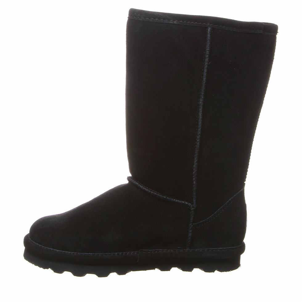 Μποτεσ Bearpaw Elle Tall Youth παιδικα μαυρα | ZPX5045ET