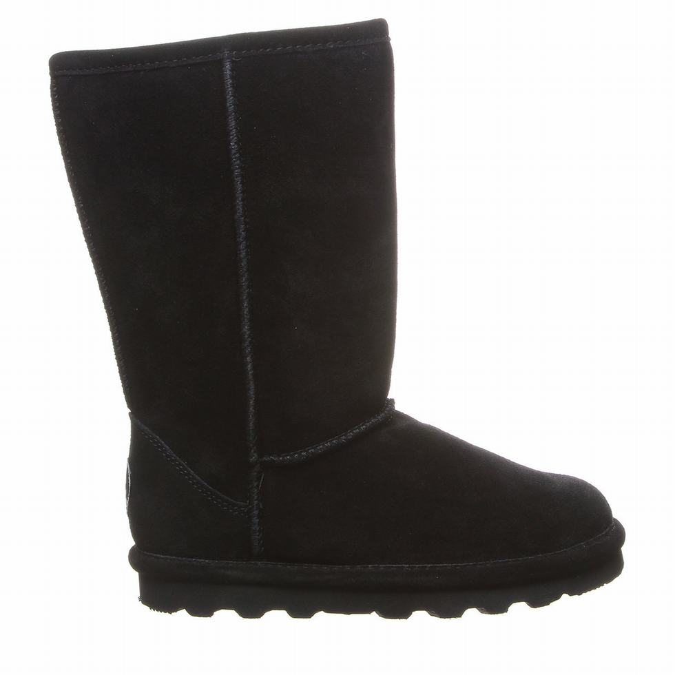 Μποτεσ Bearpaw Elle Tall Youth παιδικα μαυρα | ZPX5045ET