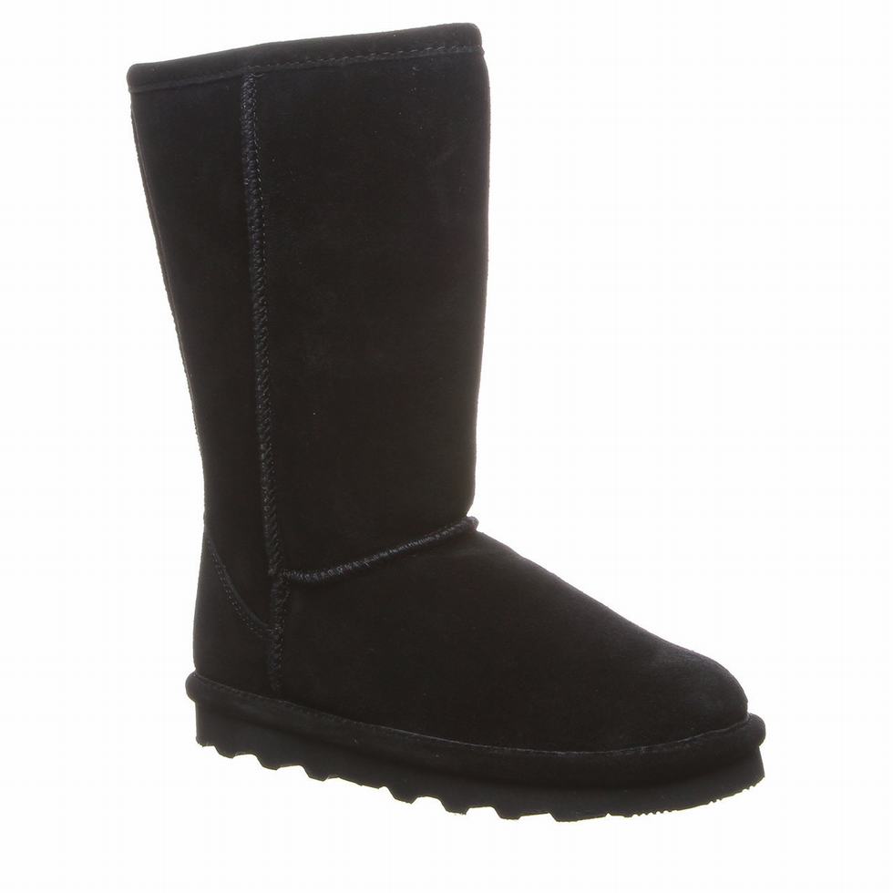 Μποτεσ Bearpaw Elle Tall Youth παιδικα μαυρα | ZPX5045ET