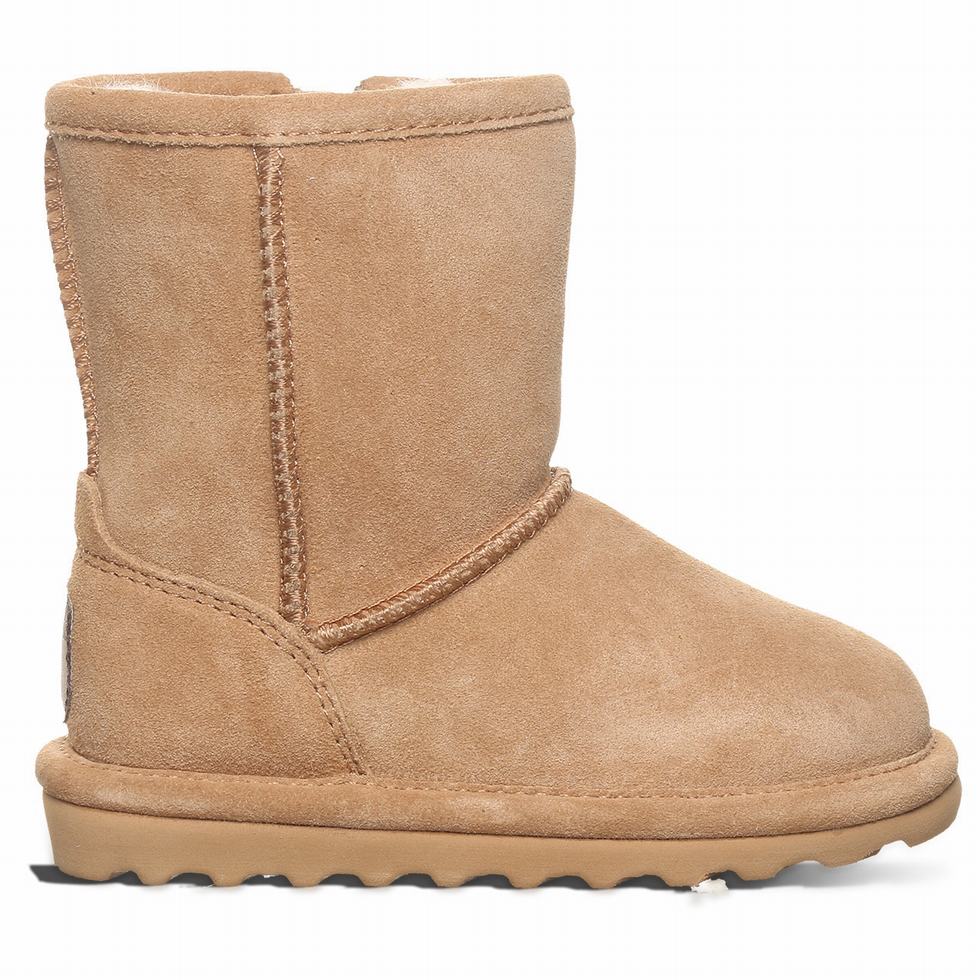 Μποτεσ Bearpaw Elle Toddler Zipper παιδικα καφε | BBA172ML