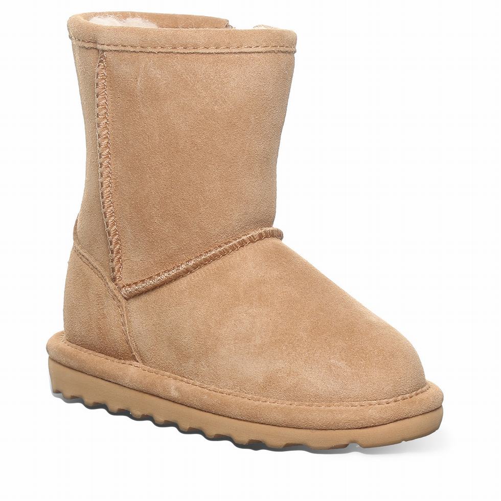 Μποτεσ Bearpaw Elle Toddler Zipper παιδικα καφε | BBA172ML