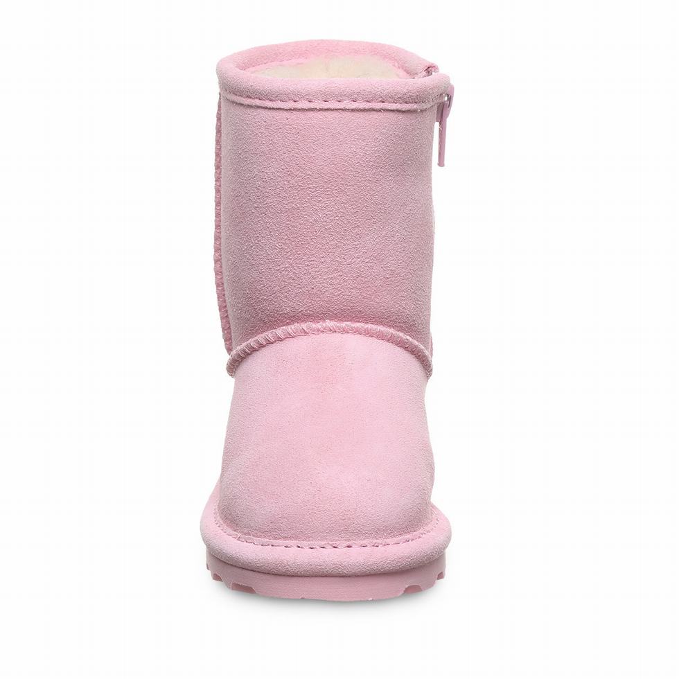 Μποτεσ Bearpaw Elle Toddler Zipper παιδικα ροζ | FZG9662OX