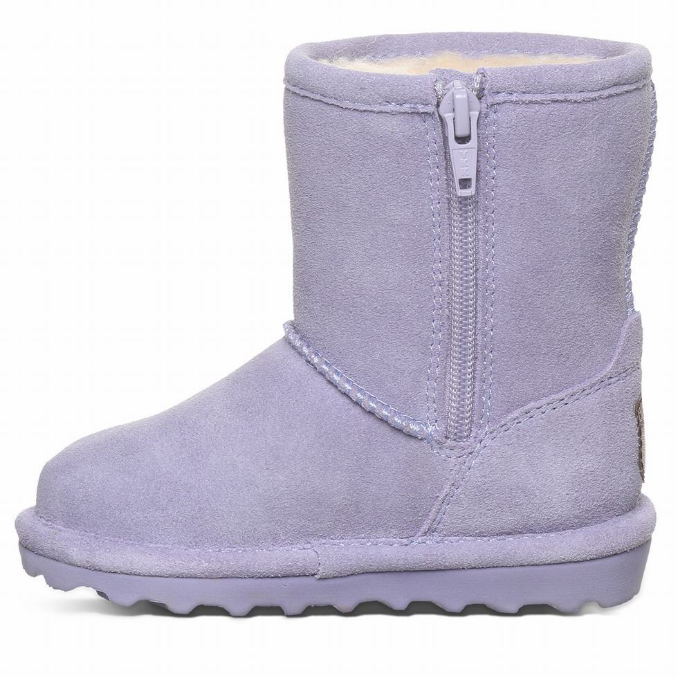 Μποτεσ Bearpaw Elle Toddler Zipper παιδικα μωβ | ULE846TQ