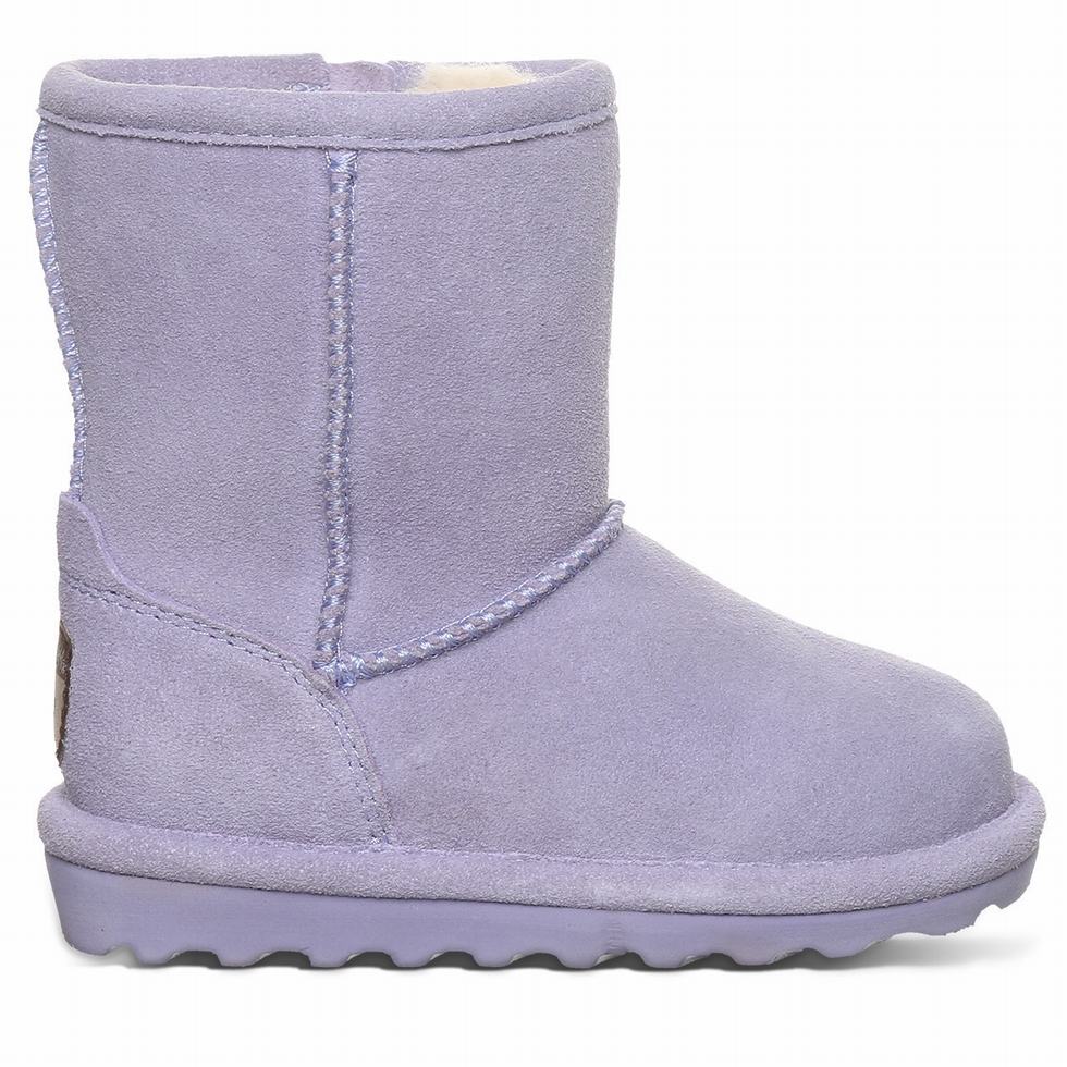 Μποτεσ Bearpaw Elle Toddler Zipper παιδικα μωβ | ULE846TQ