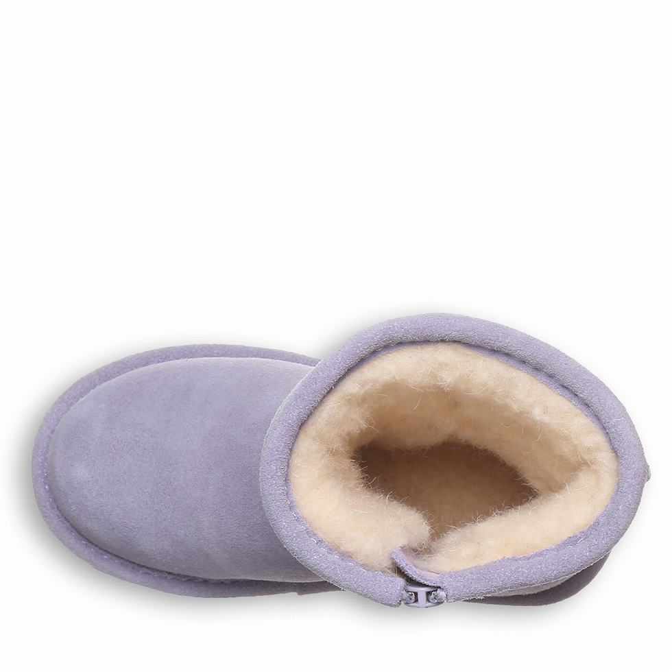 Μποτεσ Bearpaw Elle Toddler Zipper παιδικα μωβ | ULE846TQ