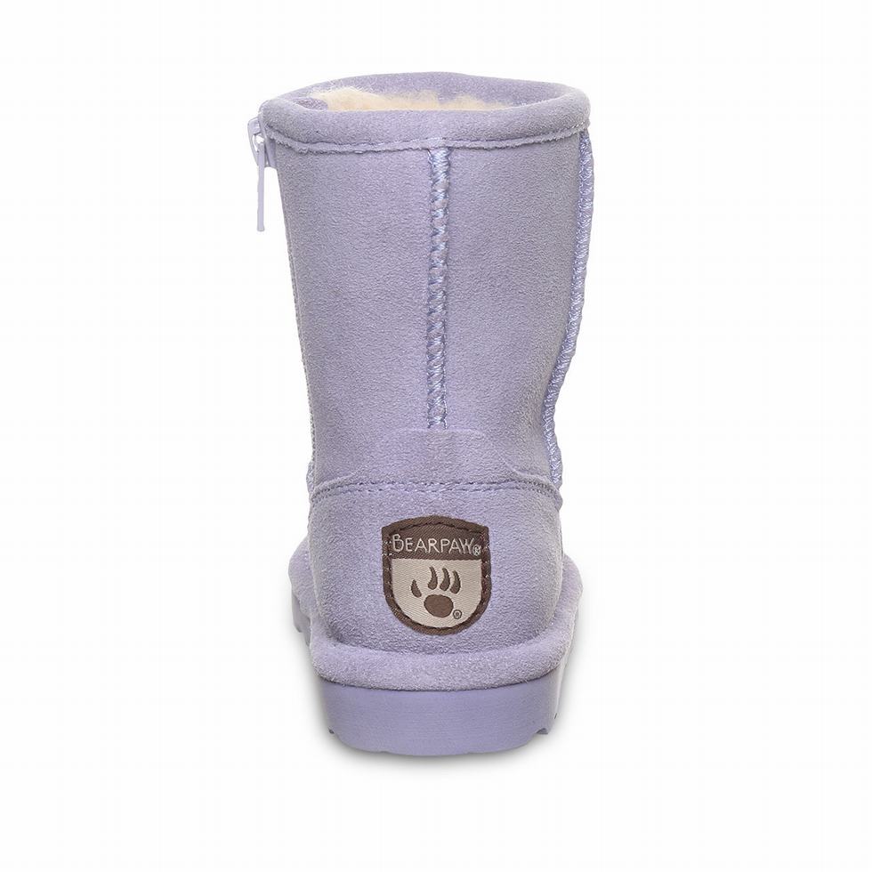 Μποτεσ Bearpaw Elle Toddler Zipper παιδικα μωβ | ULE846TQ