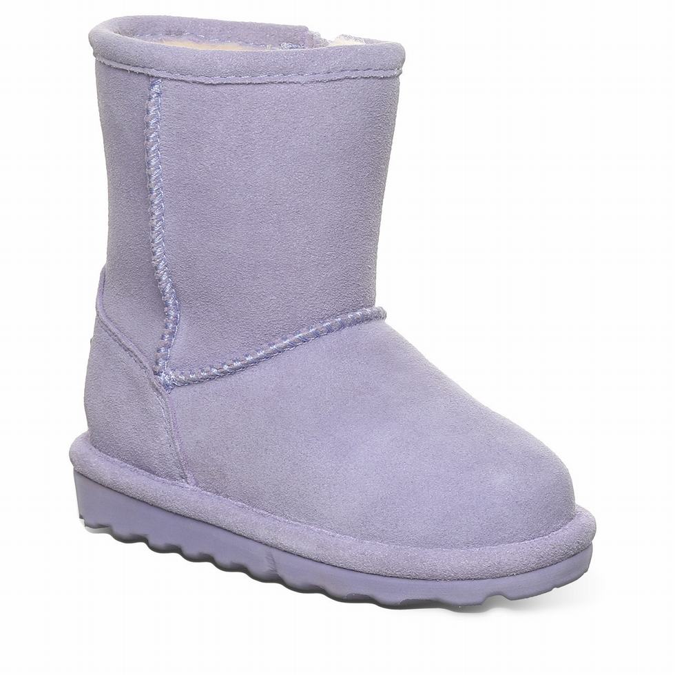 Μποτεσ Bearpaw Elle Toddler Zipper παιδικα μωβ | ULE846TQ