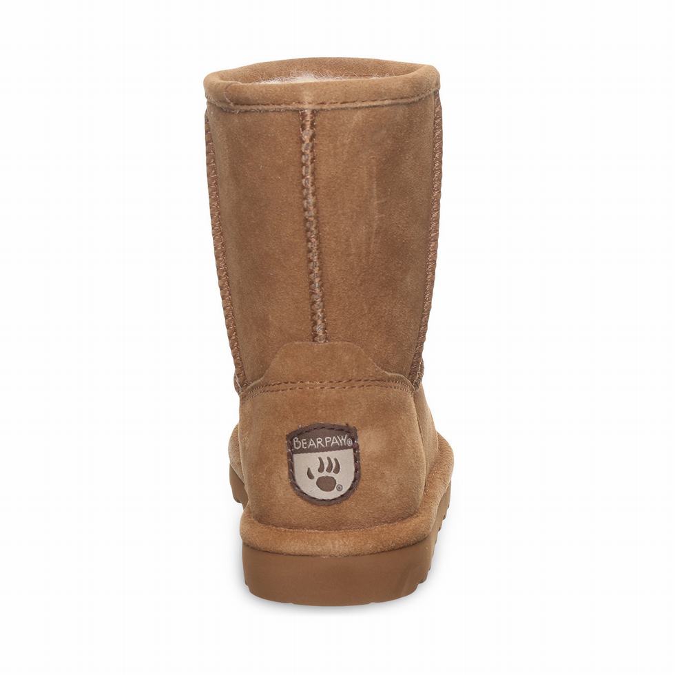 Μποτεσ Bearpaw Elle Youth παιδικα καφε | JAA8049SB