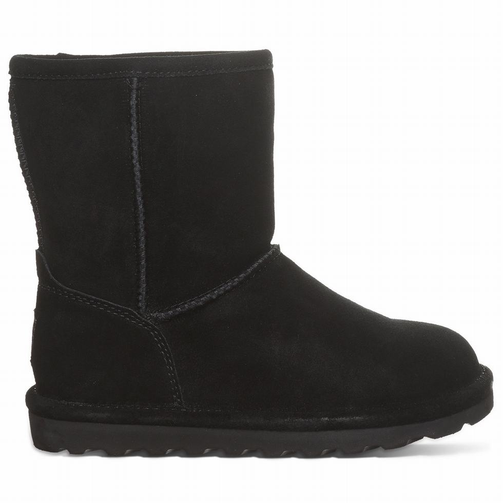 Μποτεσ Bearpaw Elle Youth παιδικα μαυρα | LLD8464UB