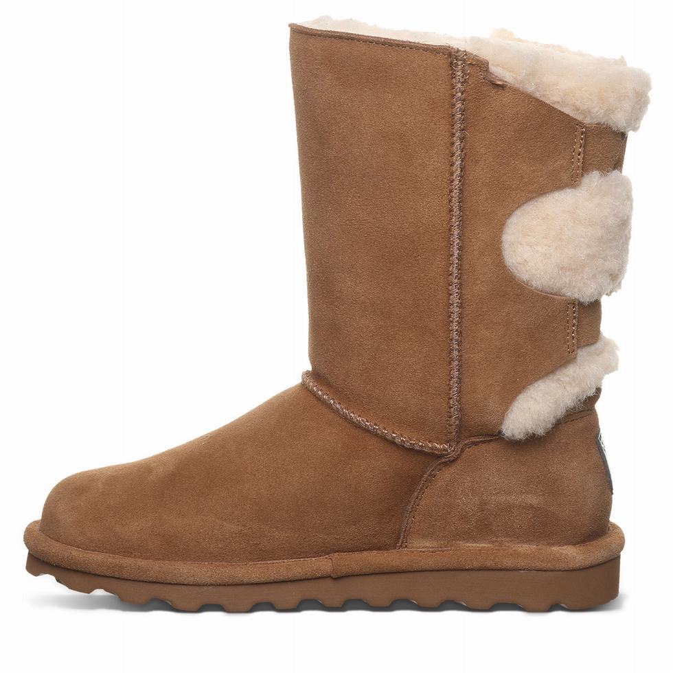 Μποτεσ Bearpaw Eloise Wide γυναικεια καφε | UXZ383YS