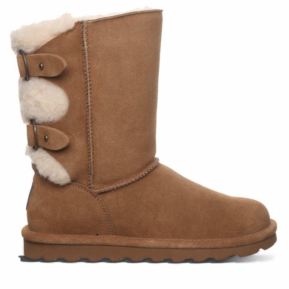 Μποτεσ Bearpaw Eloise Wide γυναικεια καφε | UXZ383YS