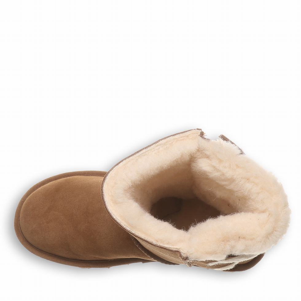 Μποτεσ Bearpaw Eloise Wide γυναικεια καφε | UXZ383YS