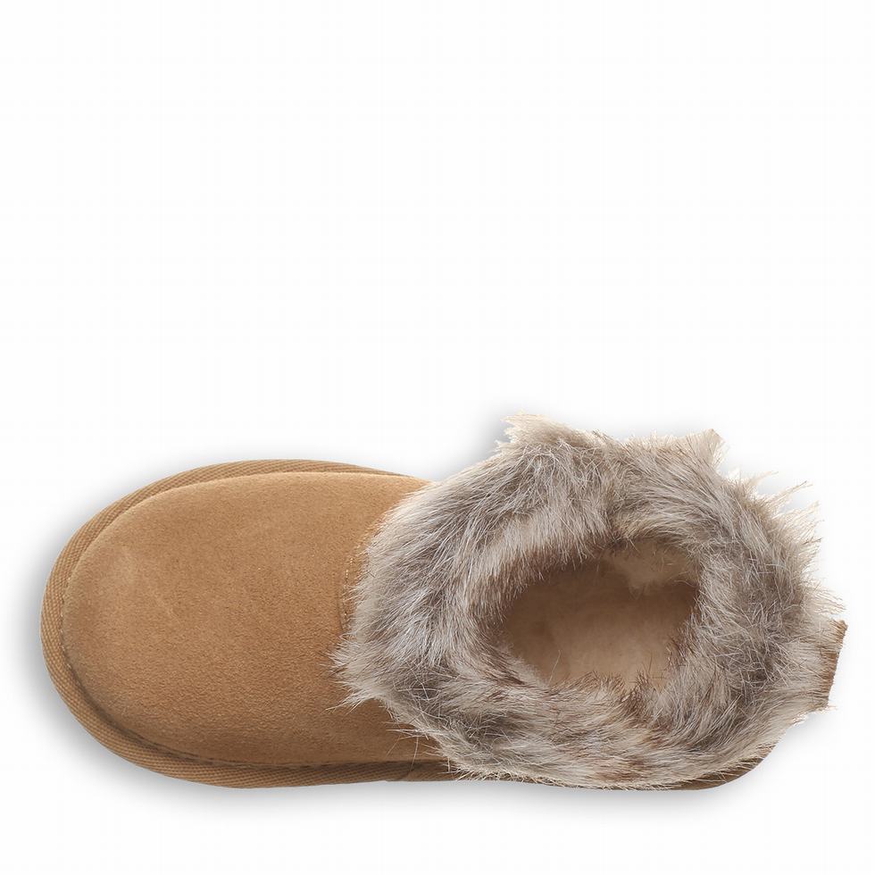 Μποτεσ Bearpaw Jasmine Toddler παιδικα καφε | WDW666TL