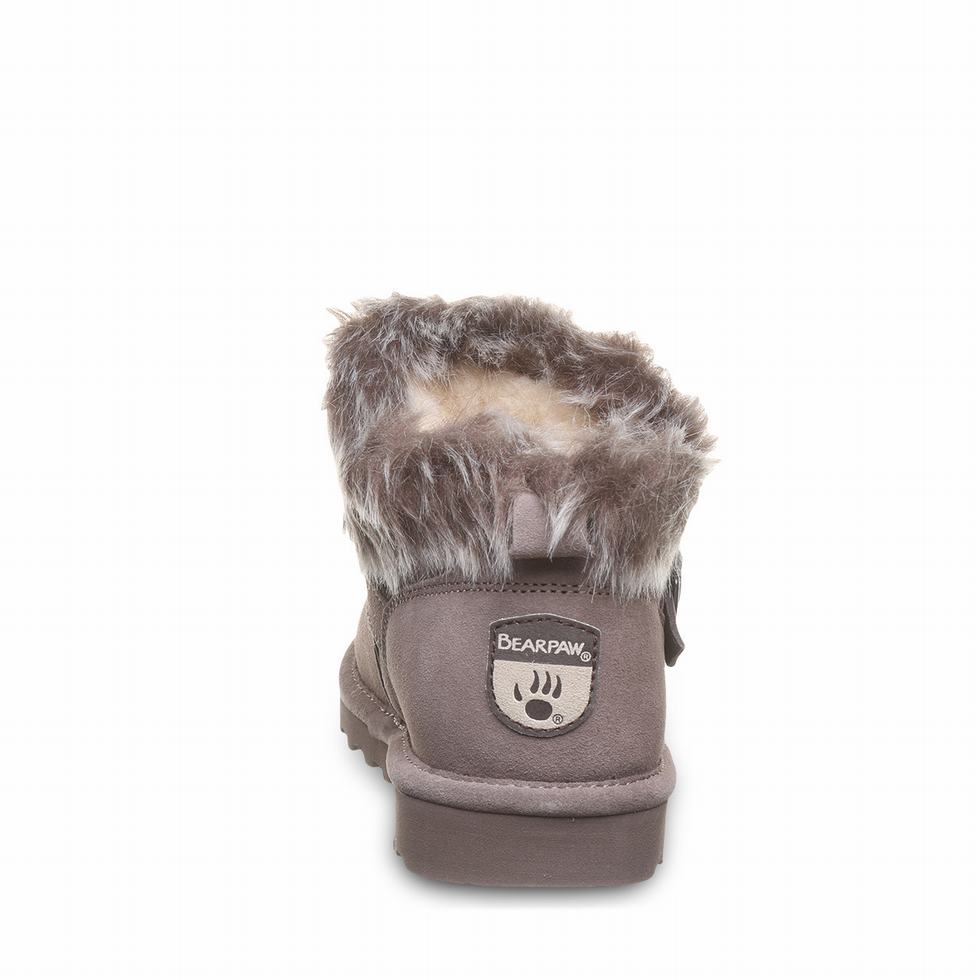 Μποτεσ Bearpaw Jasmine γυναικεια γκρι | OLQ6788PW