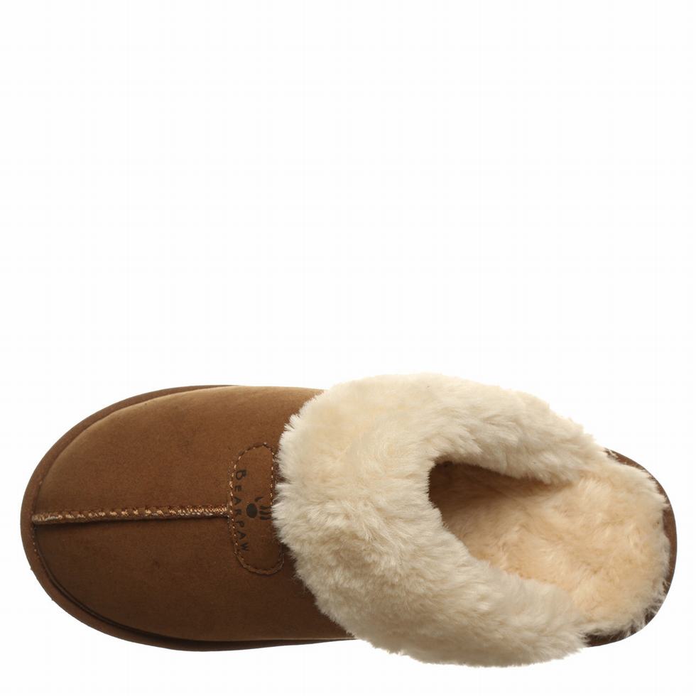 Παντοφλεσ Bearpaw Loki Vegan γυναικεια καφε | QDZ6325BZ