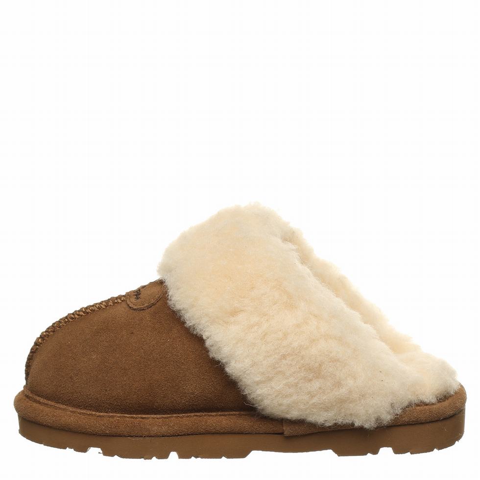 Παντοφλεσ Bearpaw Loki Youth παιδικα καφε | QCG5096YS