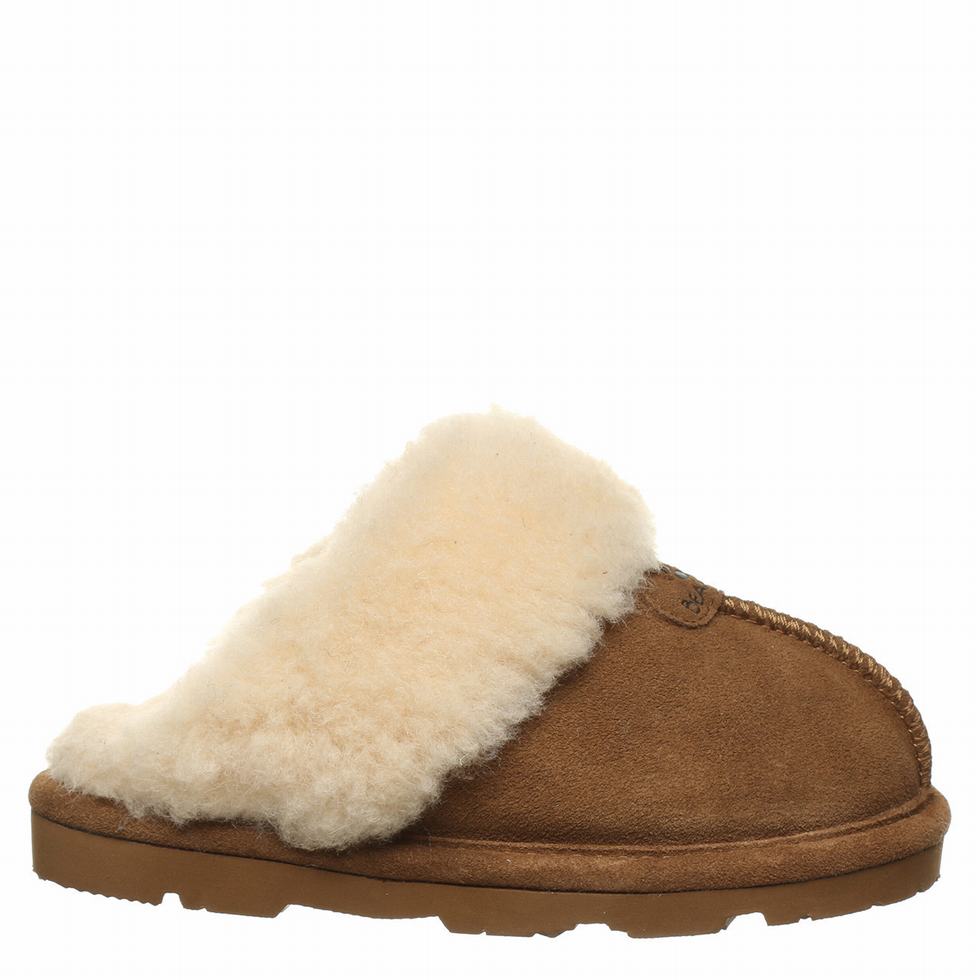 Παντοφλεσ Bearpaw Loki Youth παιδικα καφε | QCG5096YS