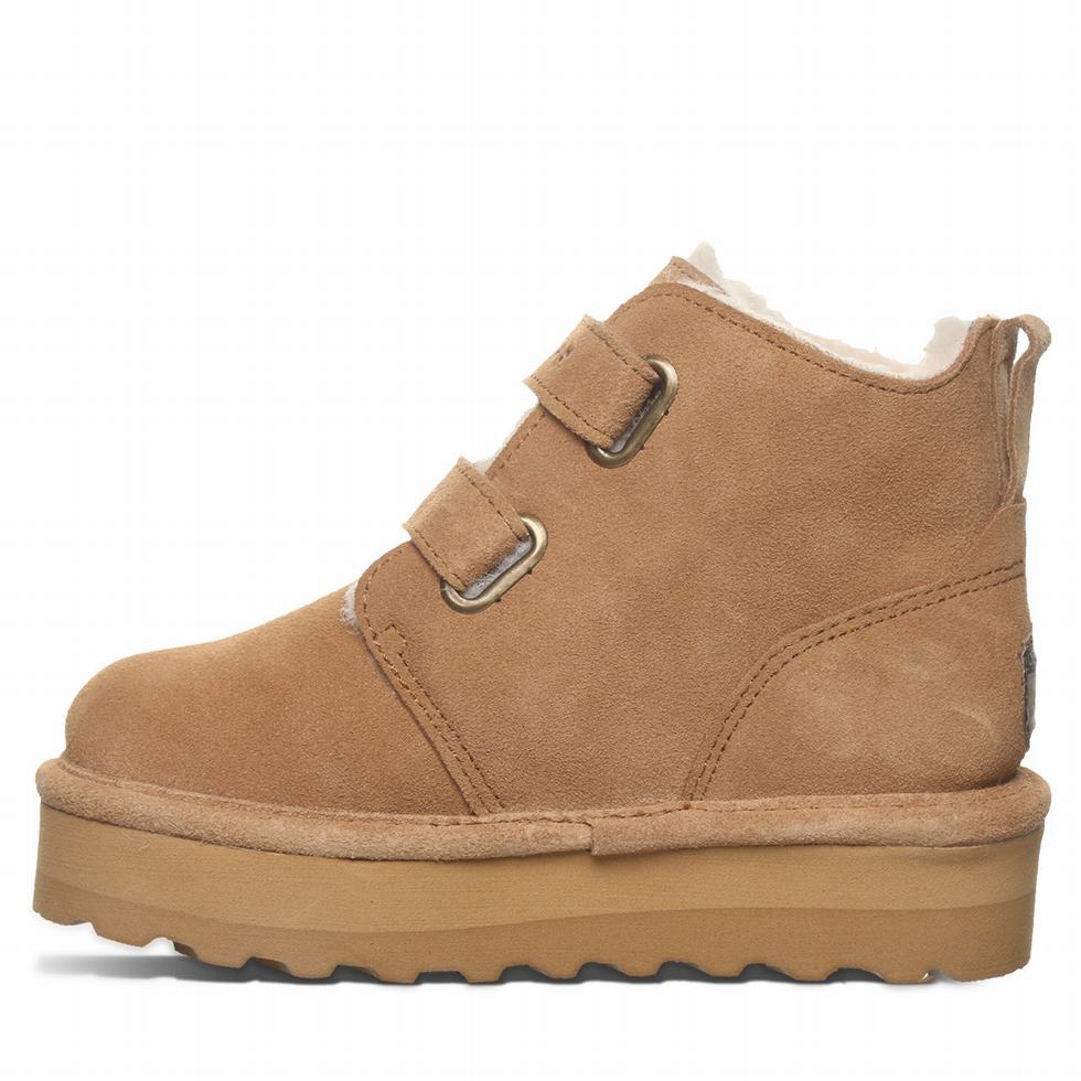 Μποτεσ Bearpaw Retro Larisa Youth παιδικα καφε | COU5093WZ