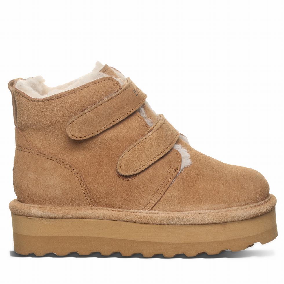 Μποτεσ Bearpaw Retro Larisa Youth παιδικα καφε | COU5093WZ