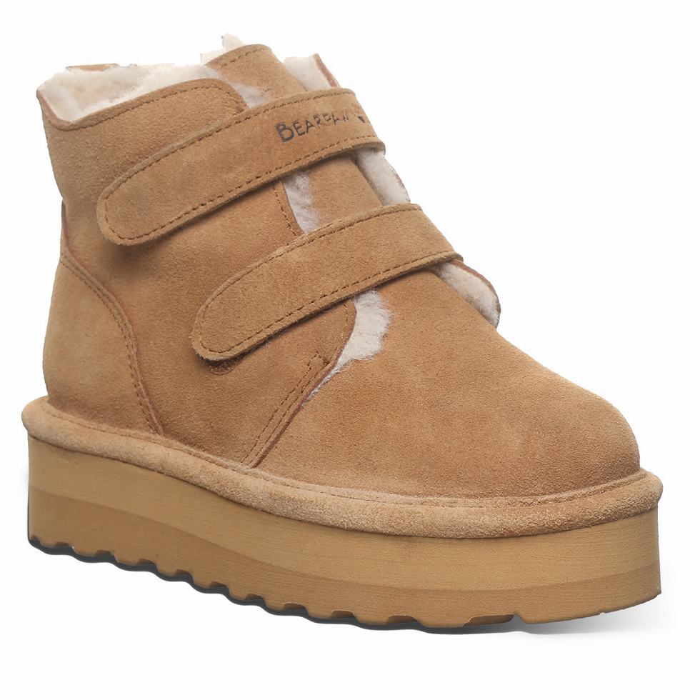 Μποτεσ Bearpaw Retro Larisa Youth παιδικα καφε | COU5093WZ