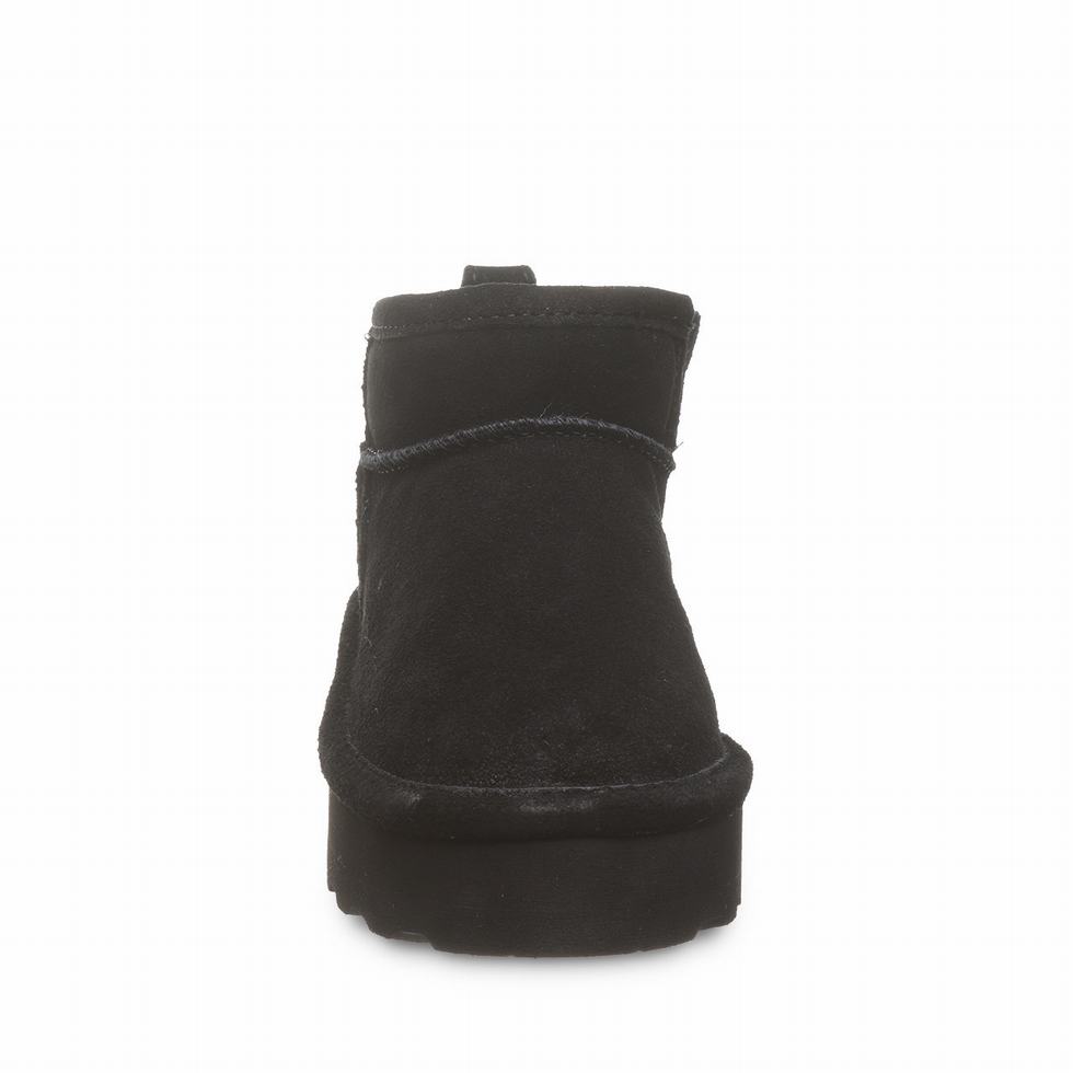 Μποτεσ Bearpaw Retro Shorty Youth παιδικα μαυρα | UWK2593YK